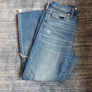 Madewell High-Rise Slim Boyjean, size 27